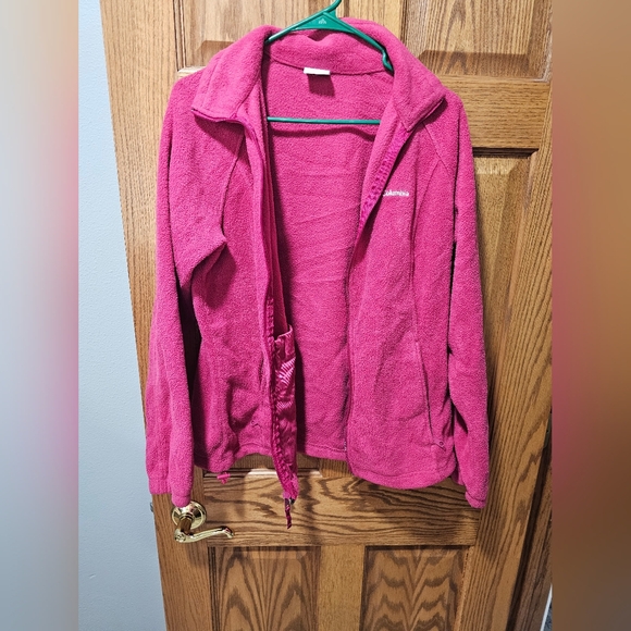 Pink Columbia Fleece Jacket - Picture 1 of 5